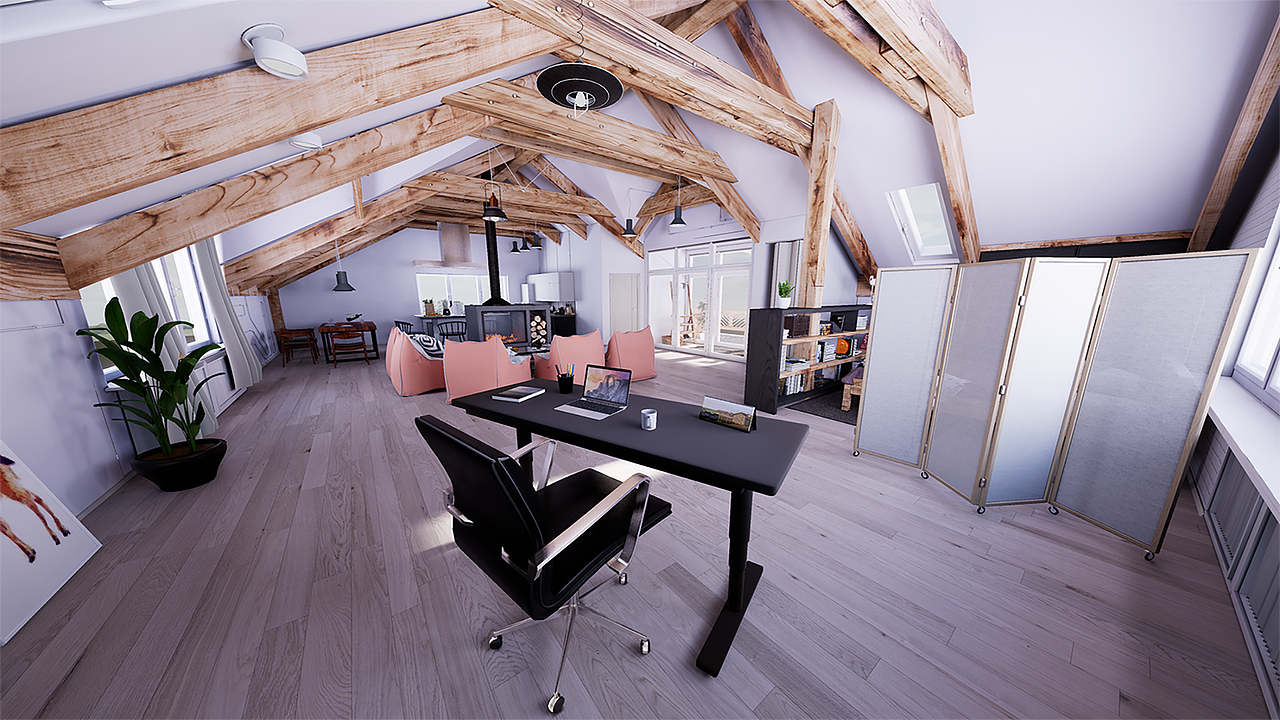 UE4室内建筑制作