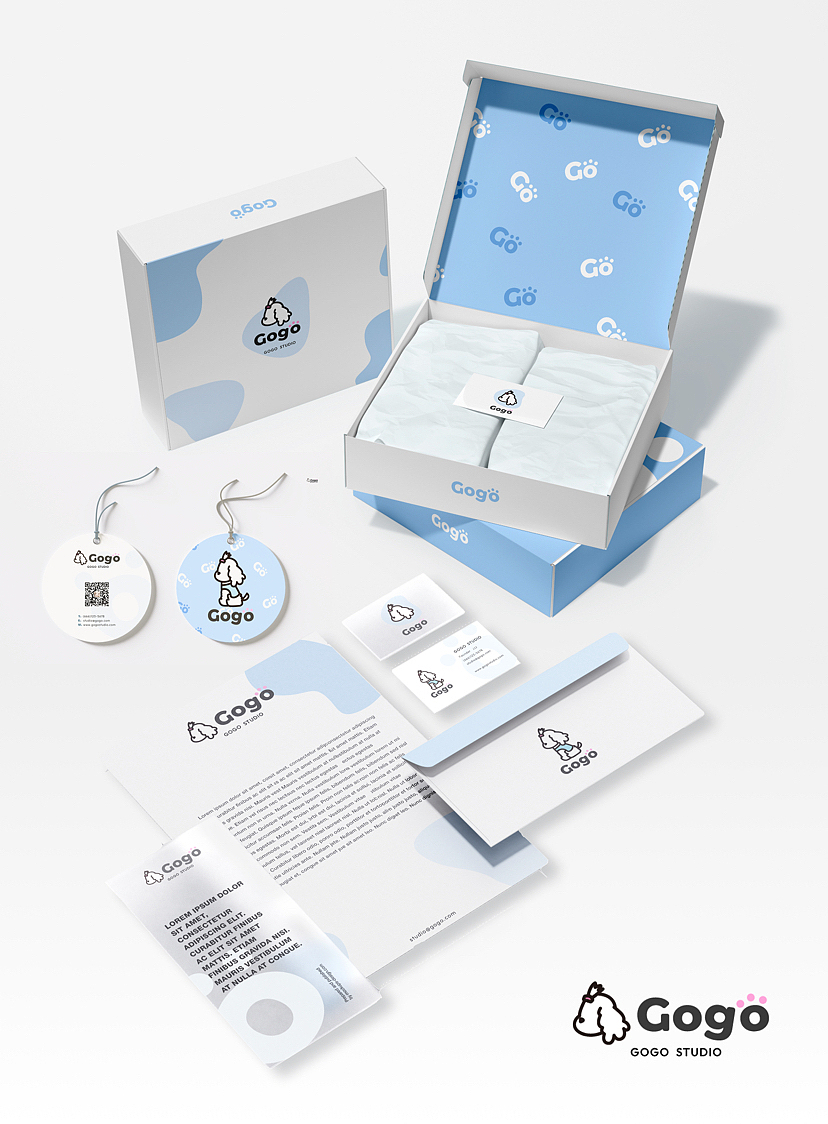 Gogo 宠物vi设计（图ZMzQ4MDg3OTQ4） - 品牌 - 站酷设计师octopus_studio原创素材 - 站酷ZCOOL