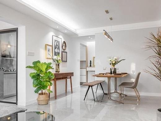 沈阳铁西兴邦装饰公司——71m²现代风格，打造客厅专属