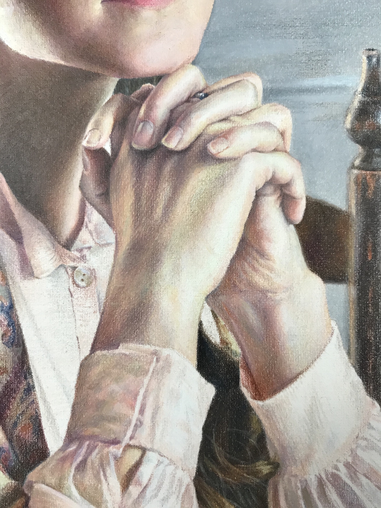 彩铅作品《艾玛.沃特森》