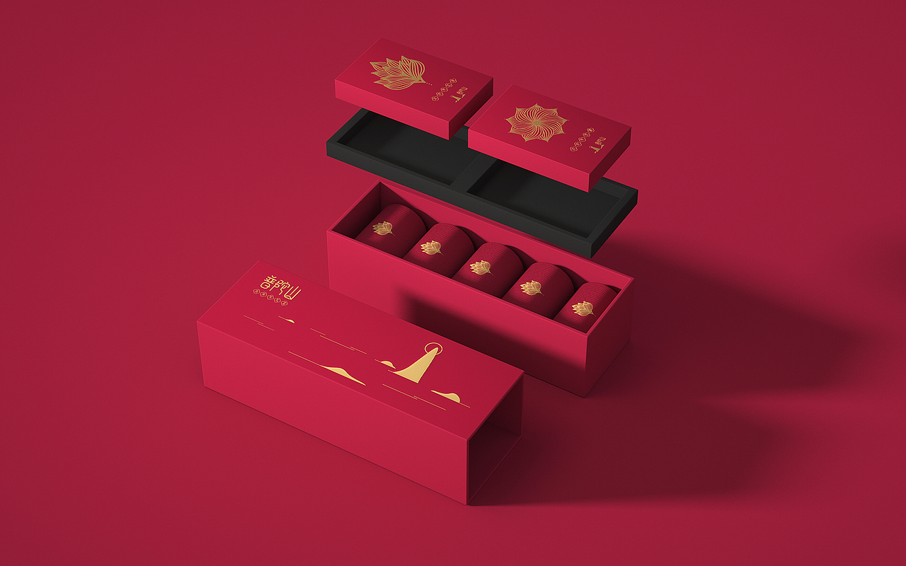 普陀山本命年礼盒概念稿（图ZMTgxMDY1Njc2） - 生活用品 - 站酷设计师小迪啵啵原创素材 - 站酷ZCOOL