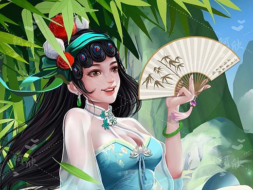 美宣练习（个人主页-ZNDUzNDUyNjA=） - 游戏原画 - 站酷设计师Starry阿欣原创素材 - 站酷ZCOOL