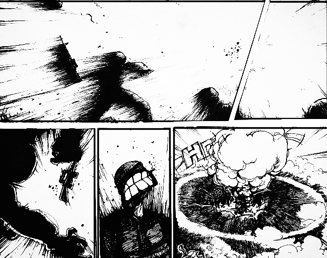 漫画《核战》（图ZMTE3MzI5Njg=） - 中/长篇漫画 - 站酷设计师Edwarde_Liu原创素材 - 站酷ZCOOL
