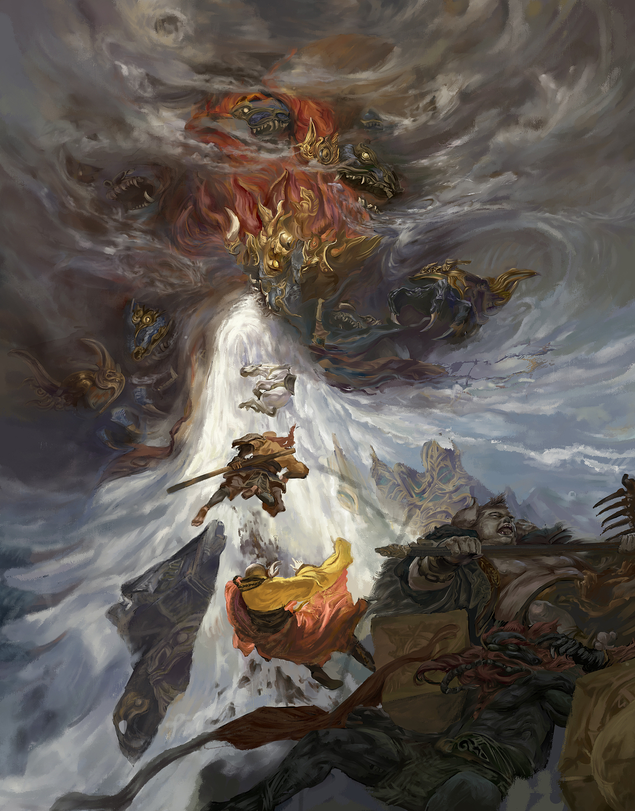 西游记（图ZMTAwMjQyMjE2） - 概念设定 - 站酷设计师闪电ZK原创素材 - 站酷ZCOOL