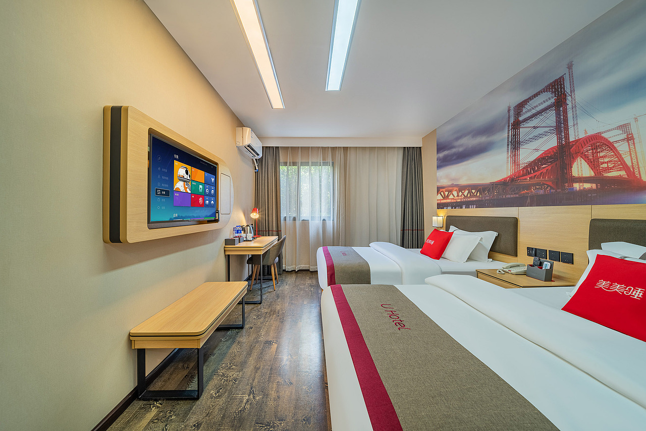 重庆市南岸区酒店拍摄|尚客优连锁酒店|酒店摄影