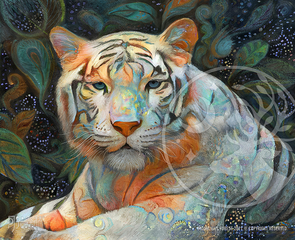 动物系列装饰画-vol.03 [月光森林]