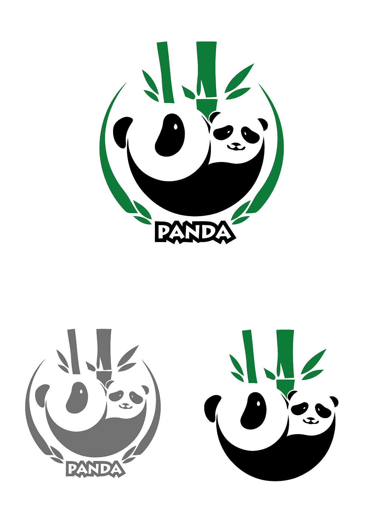 成都大熊猫繁育研发基地|平面|logo|www8yue_原创作品-站酷zcool