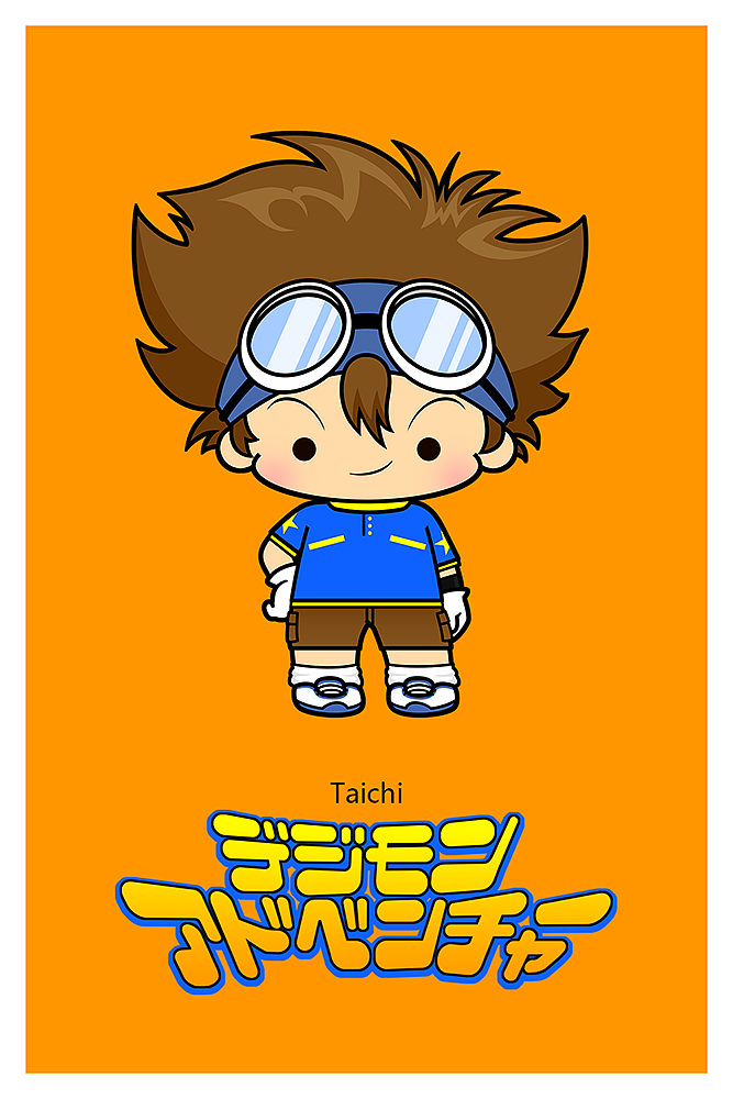 数码宝贝第一部 q版同人