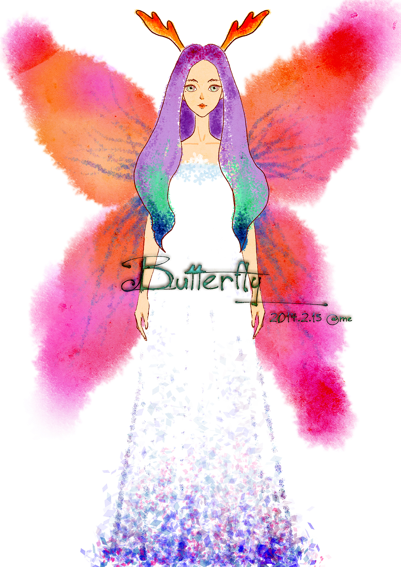 少女（旧作）（图ZMTM0NjgxMDI4） - 创作习作 - 站酷设计师留小么原创素材 - 站酷ZCOOL