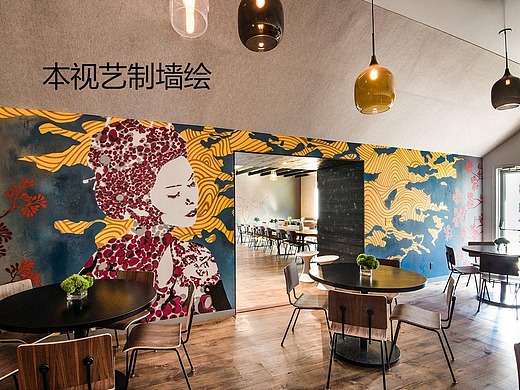 成都墙绘公司 外墙墙绘图案原创设计|纯艺术|绘画|本视墙绘工作室