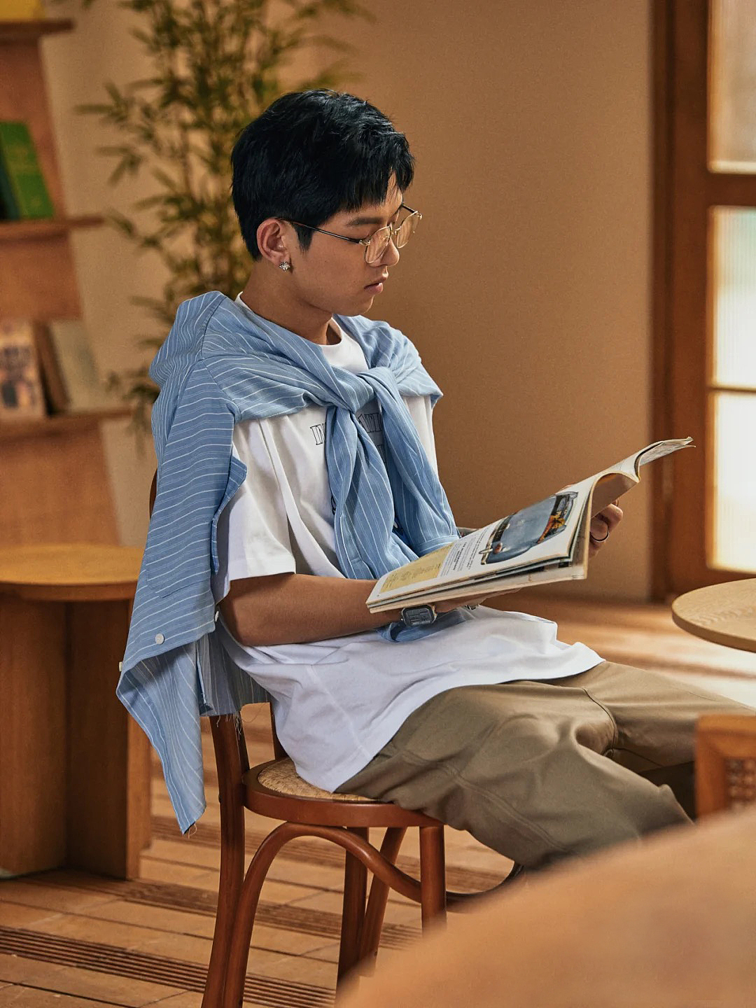 潮牌服装拍摄之妆发造型