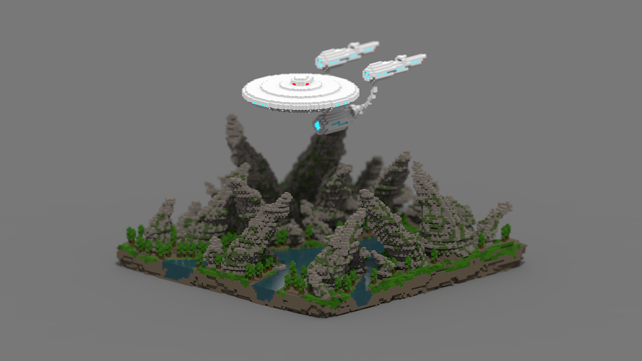 MagicaVoxel 其它作品（图ZMTE4ODQxMzU2） - 场景 - 站酷设计师图为设计原创素材 - 站酷ZCOOL