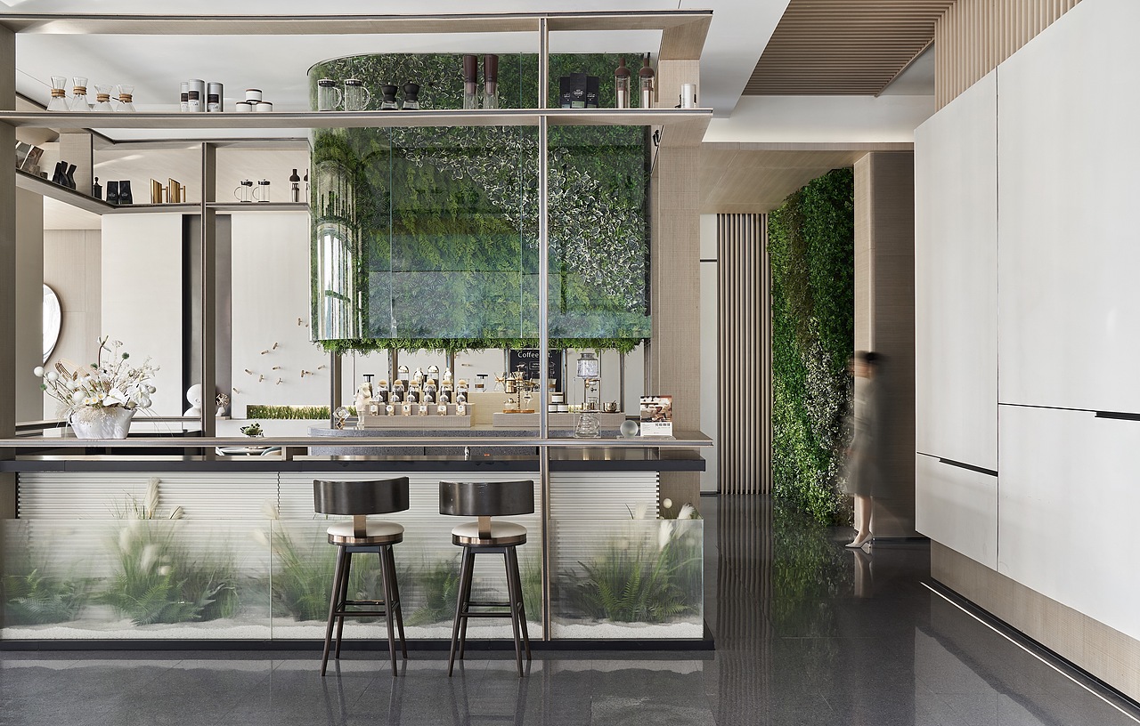 金华翡翠云邸售楼处——会呼吸的售楼处