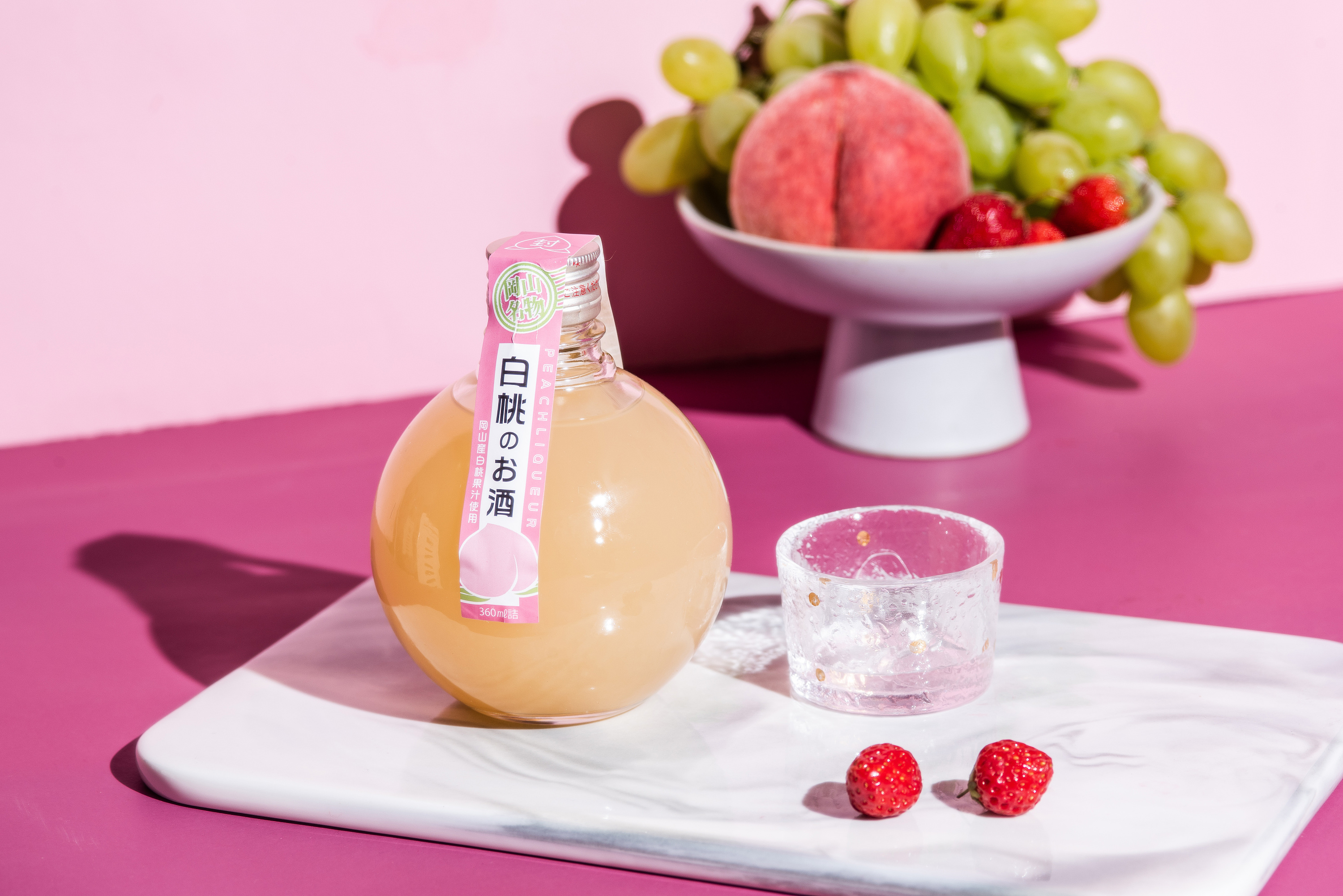 冈山白桃酒