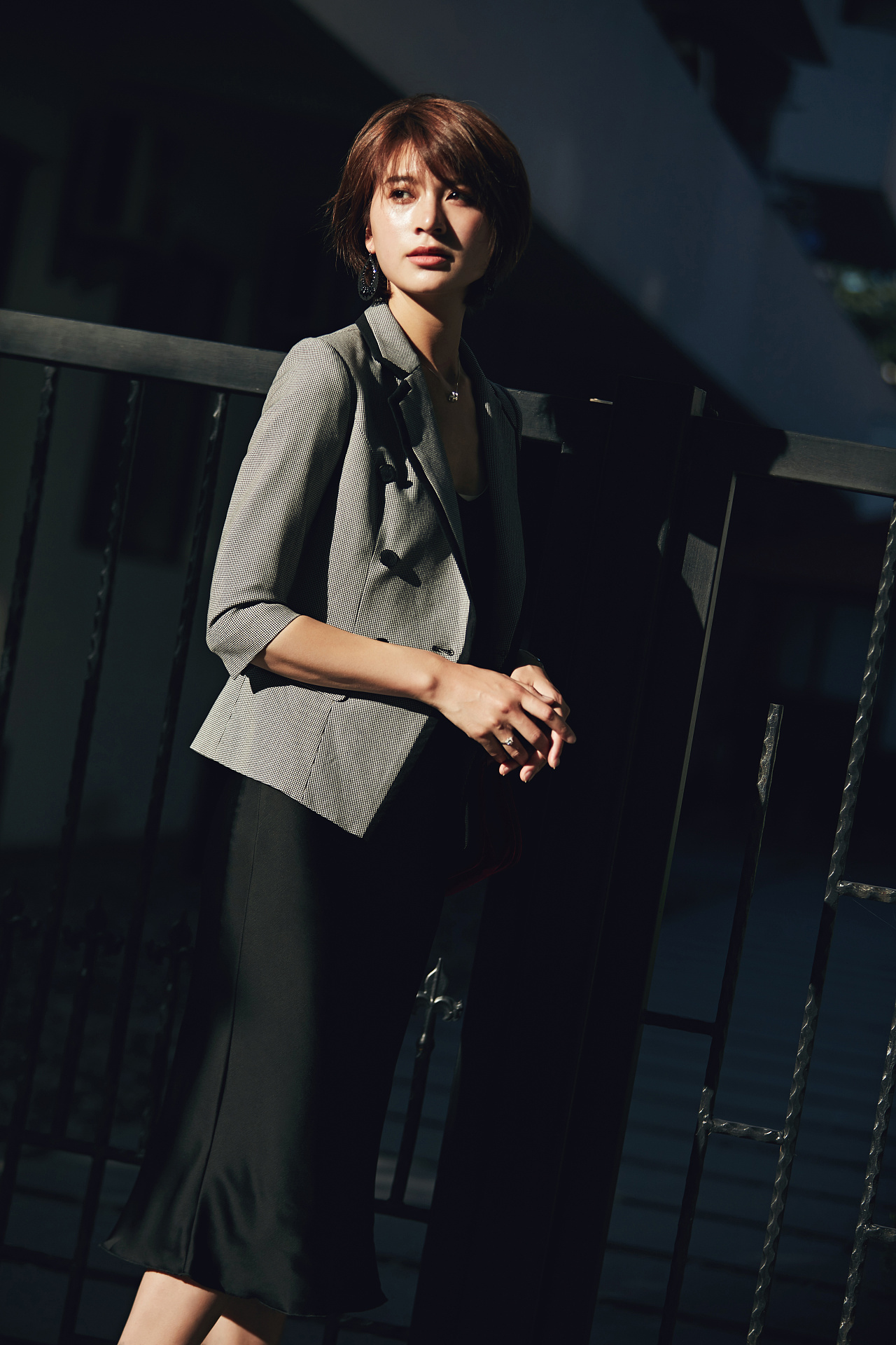 日系职业装街拍lookiii