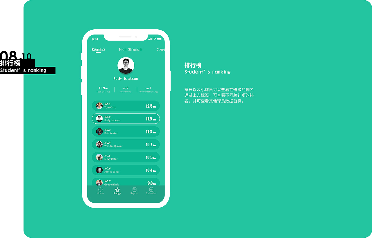 GoGoFootBall 校园足球训练 家长端（图ZMTQ4NzMxODg0） - APP界面 - 站酷设计师孙六儿原创素材 - 站酷ZCOOL