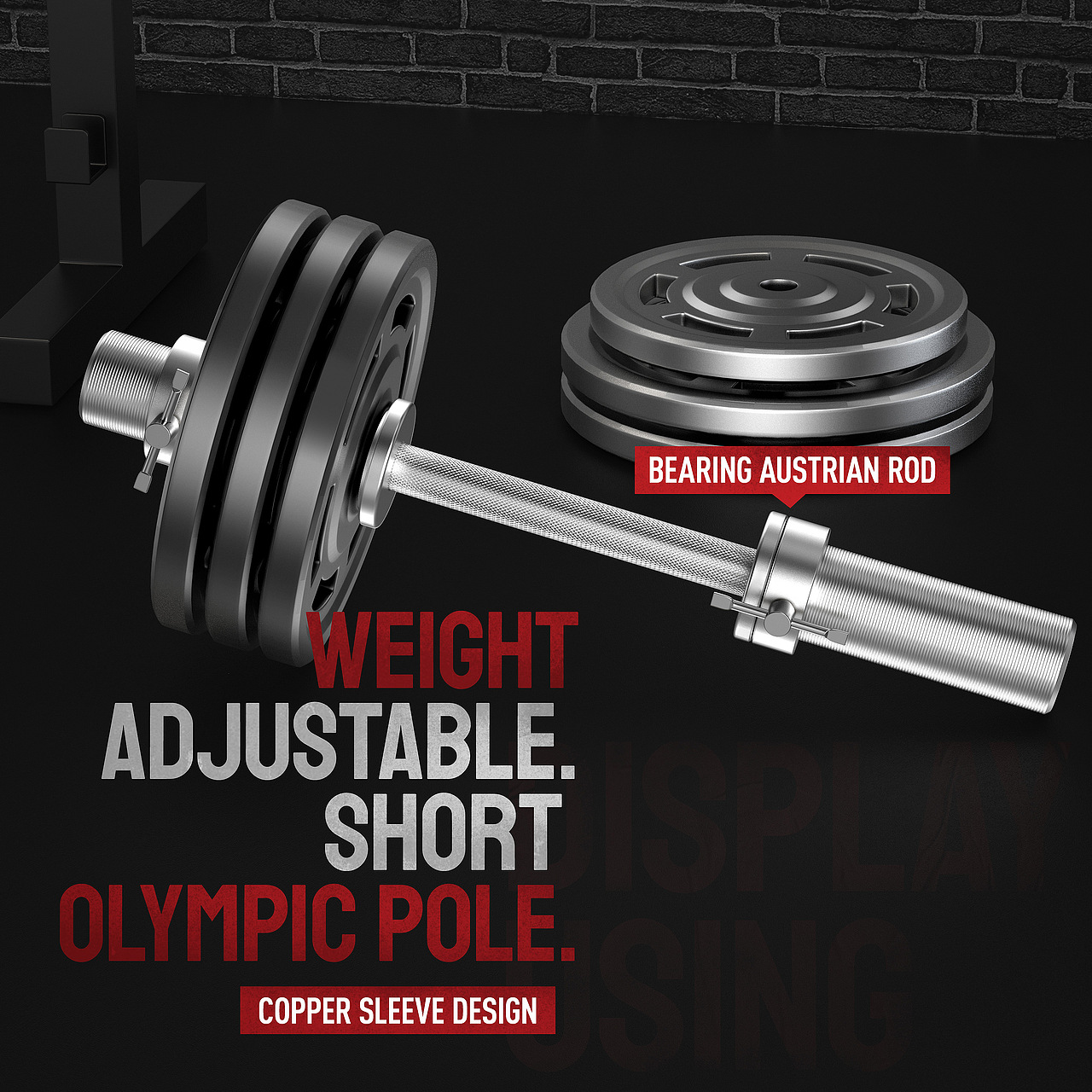 哑铃 Design By: Leagues of light / Li Zai Jiao