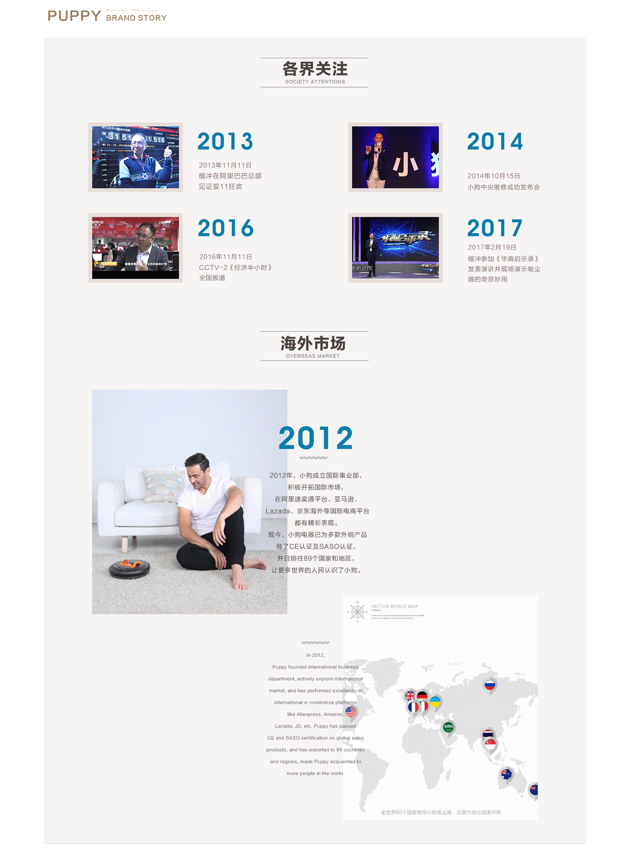 小狗电器品牌故事日常展示更新