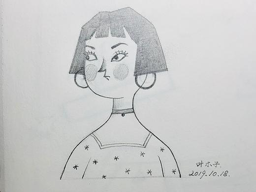 水彩风格板绘头像（个人主页-ZNDE4MDQzNzI=） - 儿童插画 - 站酷设计师叶木子原创素材 - 站酷ZCOOL