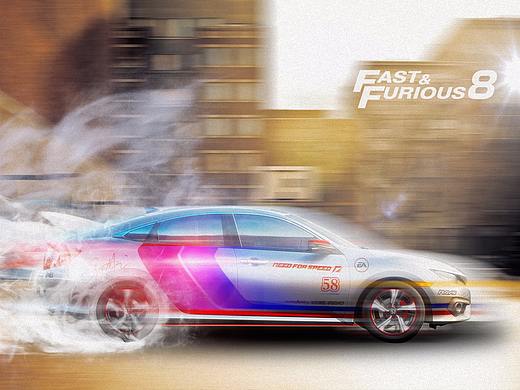 十代思域PS改裝初稿（個(gè)人主頁(yè)-ZMjY1NDI0NTY=） - 其他平面 - 站酷設(shè)計(jì)師HH8658原創(chuàng)素材 - 站酷ZCOOL