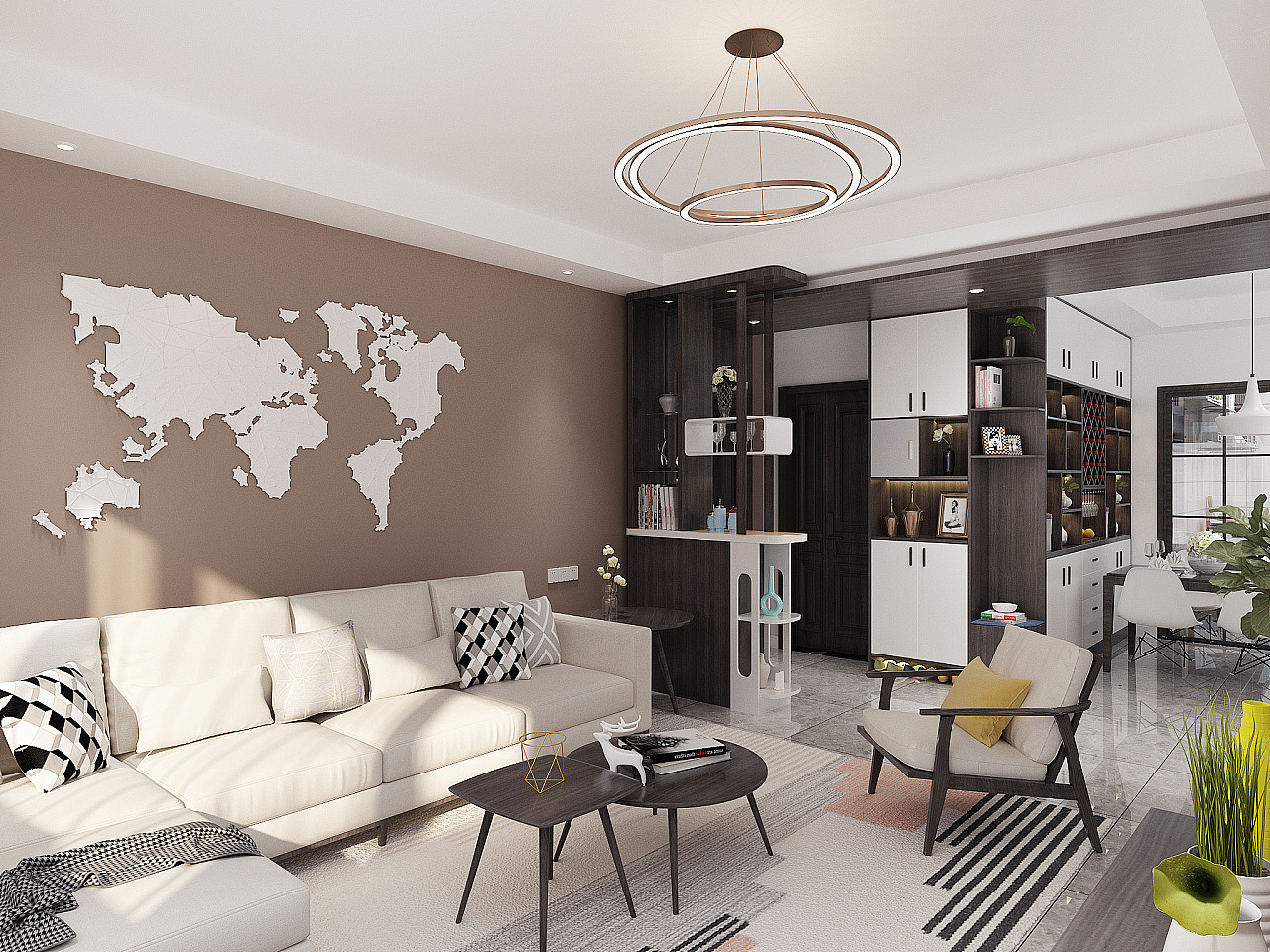 北欧风格家装效果图