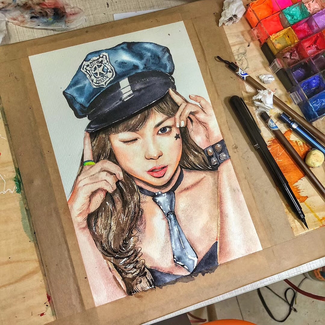 【潘子君】近期的水彩插画作品（图ZMTI3NzY0Mzcy） - 绘画 - 站酷设计师我是潘子君原创素材 - 站酷ZCOOL