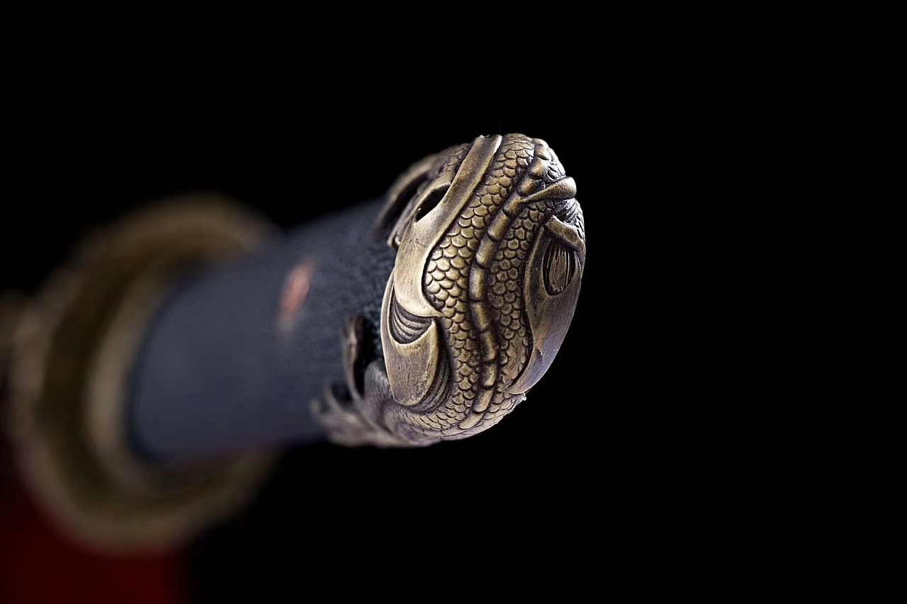 新款 铜装水龙剑|手工艺|工艺品设计|和风堂美术刀剑 - 原创作品 - 站