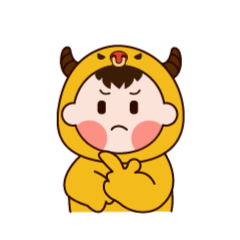 牛小米表情包设计（图ZMjA2NzM0OTY4） - IP形象 - 站酷设计师不吃月亮原创素材 - 站酷ZCOOL