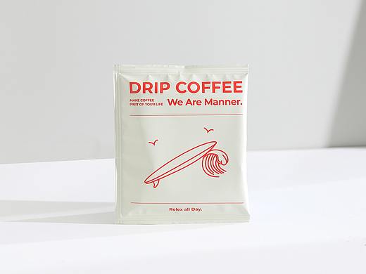 Manner Coffee 咖啡挂耳包 包装设计
