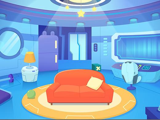 地下基地（个人主页-ZNTQ5MTczMzY=） - 儿童插画 - 站酷设计师捂住钱包的小飞原创素材 - 站酷ZCOOL