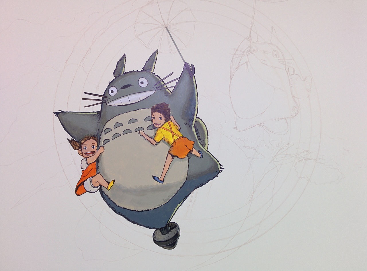 墙绘|插画|新锐潮流插画|atmon - 原创作品 - 站酷 (zcool)