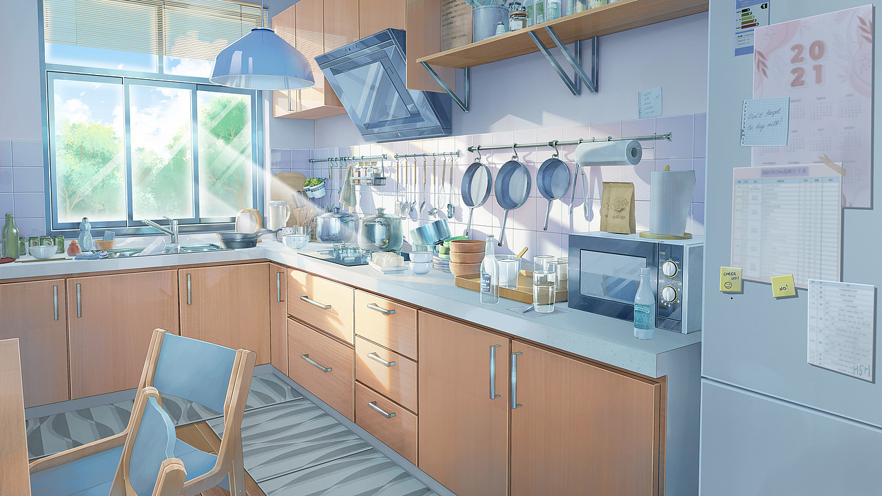 日系场景——夏日厨房