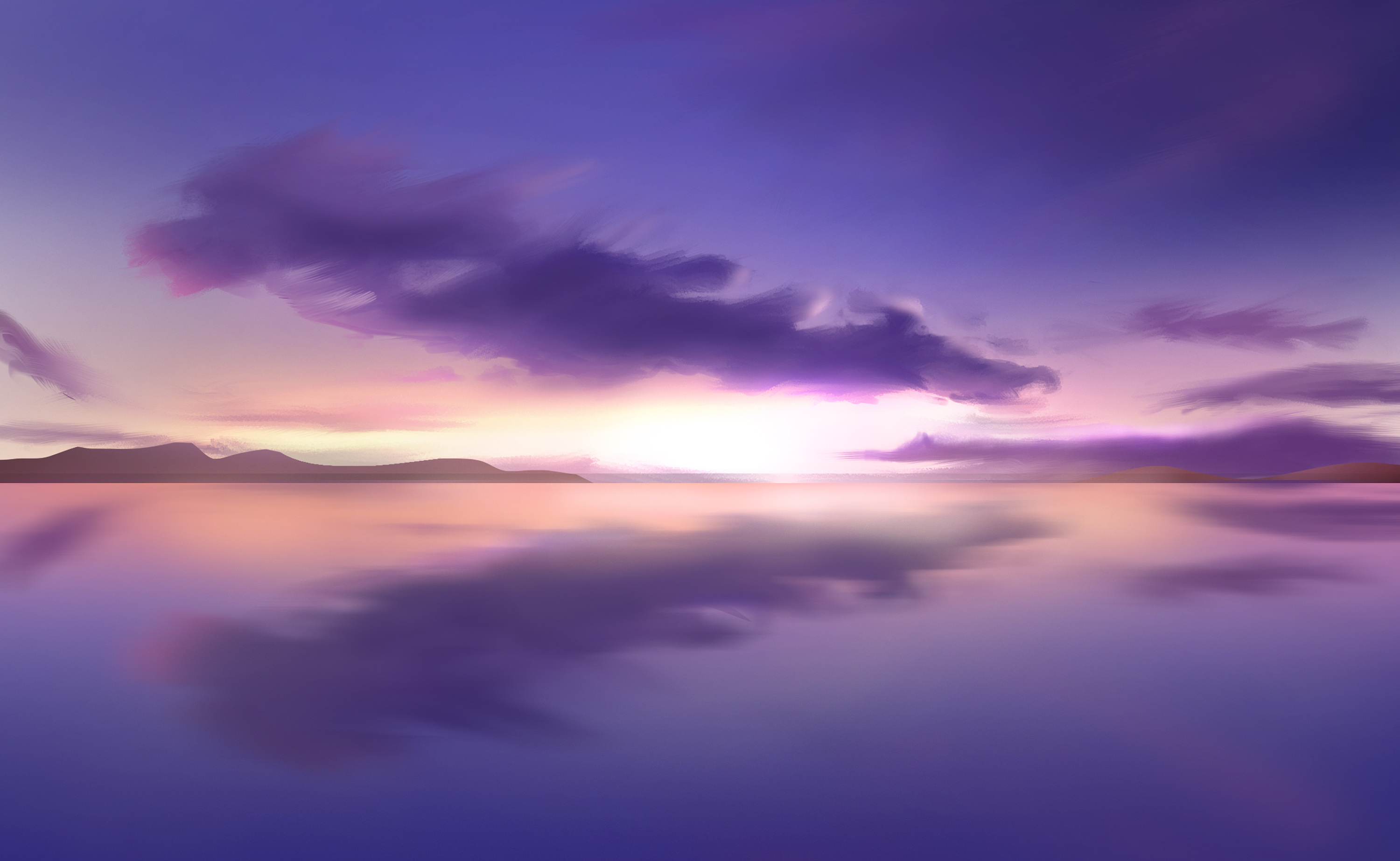 天空临摹练习|插画|创作习作|虎虎本虎 - 临摹作品 - 站酷 (zcool)