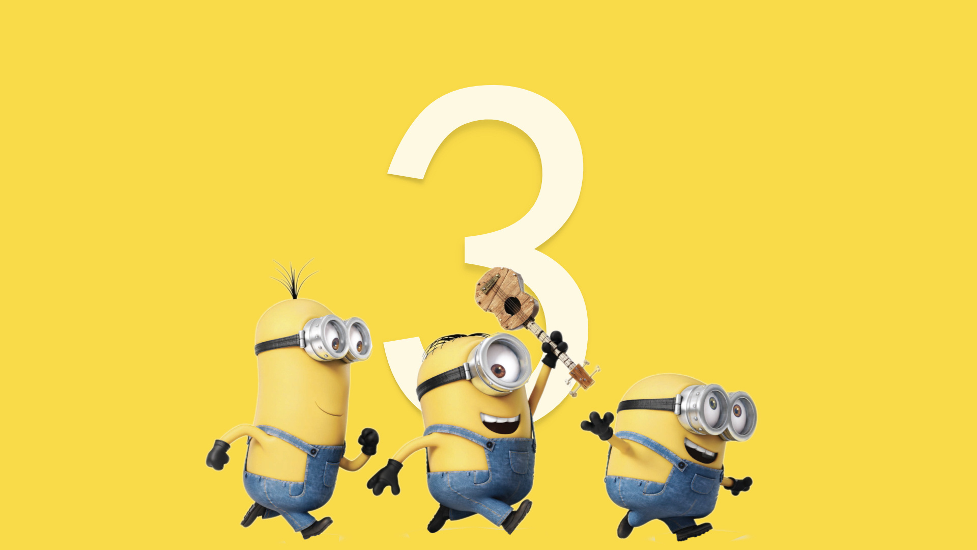 小黄人ppt模板2.