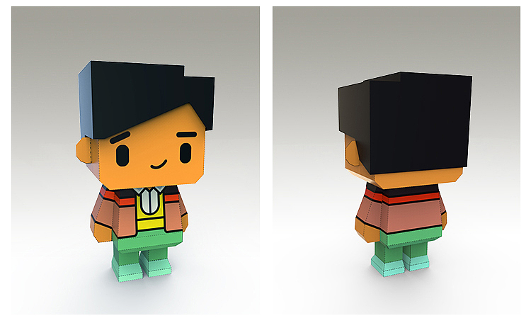 生活大爆炸_纸模型设计（图ZMTM2MTAwNjY4） - 其他手工艺 - 站酷设计师纸模设计师JENTC原创素材 - 站酷ZCOOL