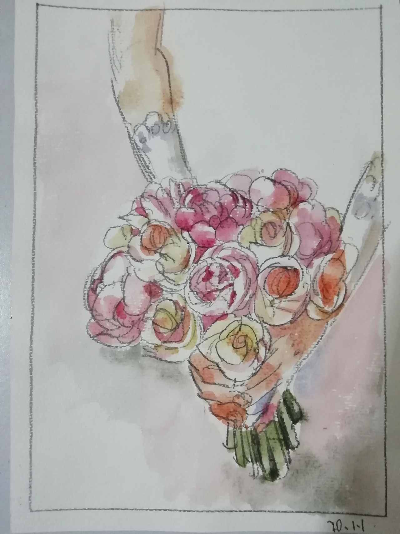 20.03.16水彩—花作品