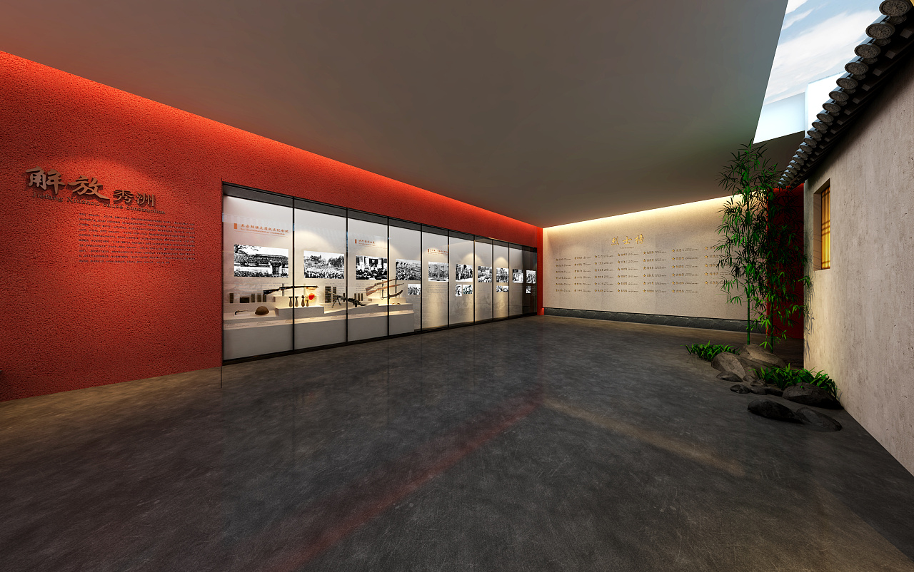 秀洲区档案文化陈列馆|空间|展陈设计|追艺者 - 原创作品 - 站酷
