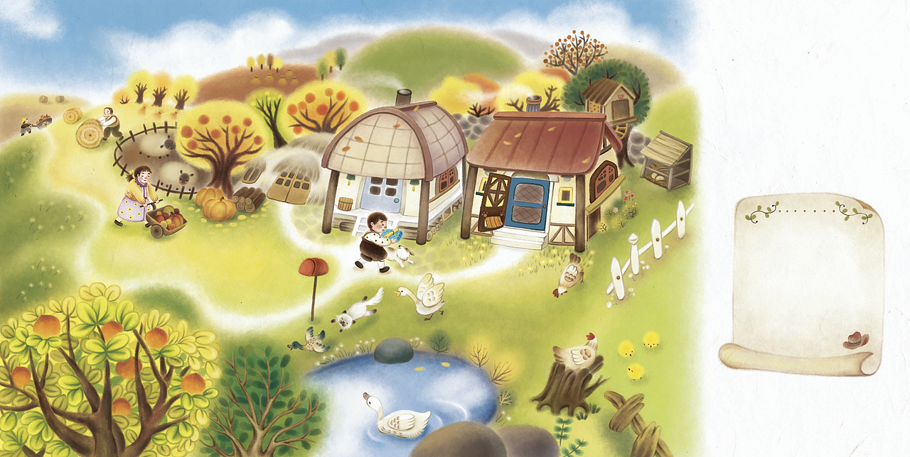 绘本《卷起一片蓝色小海》（图ZMTIwNDEzMzc2） - 绘本 - 站酷设计师LongJiNg原创素材 - 站酷ZCOOL