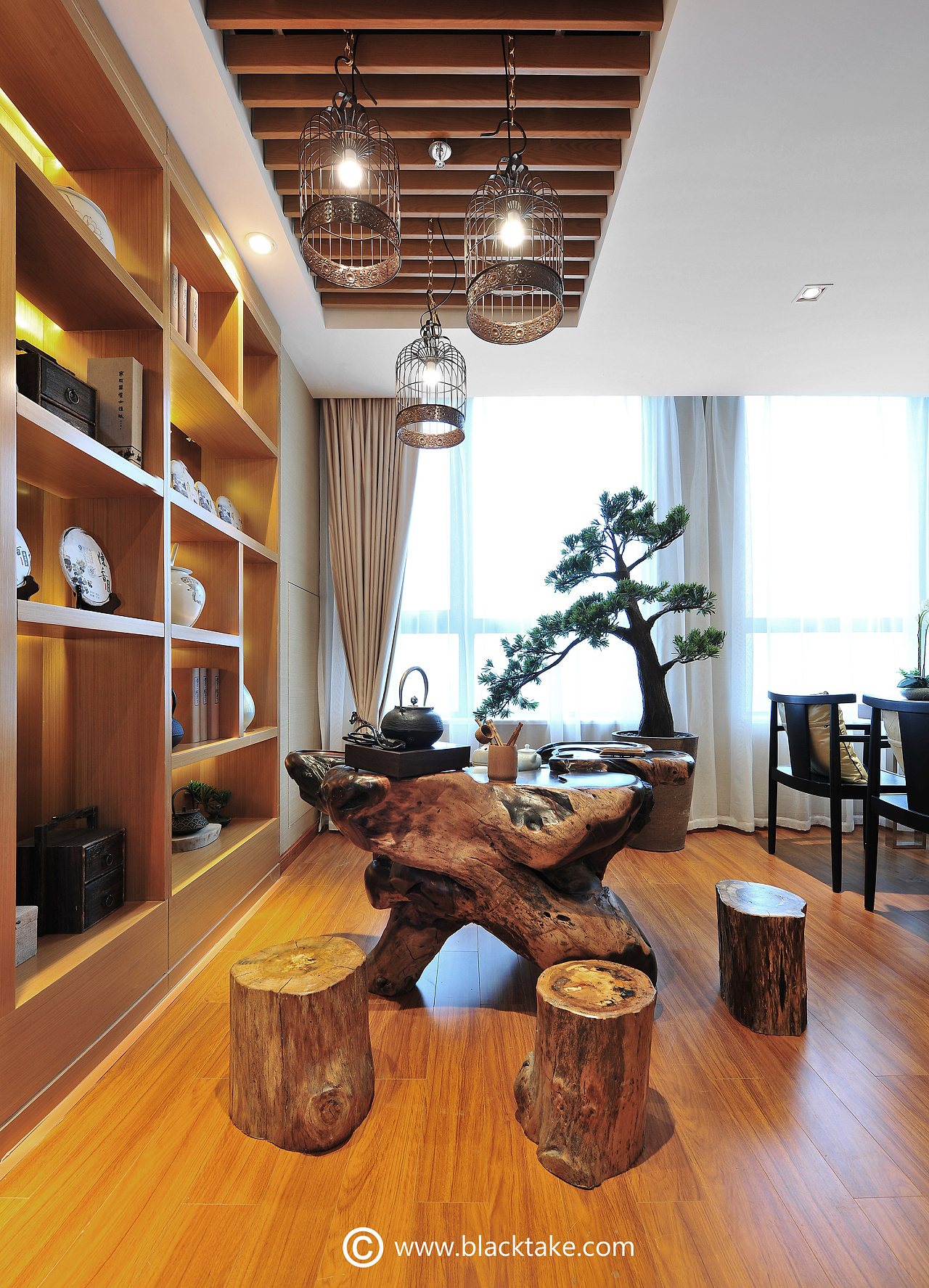 老黑摄影出品中式茶室摄影案例