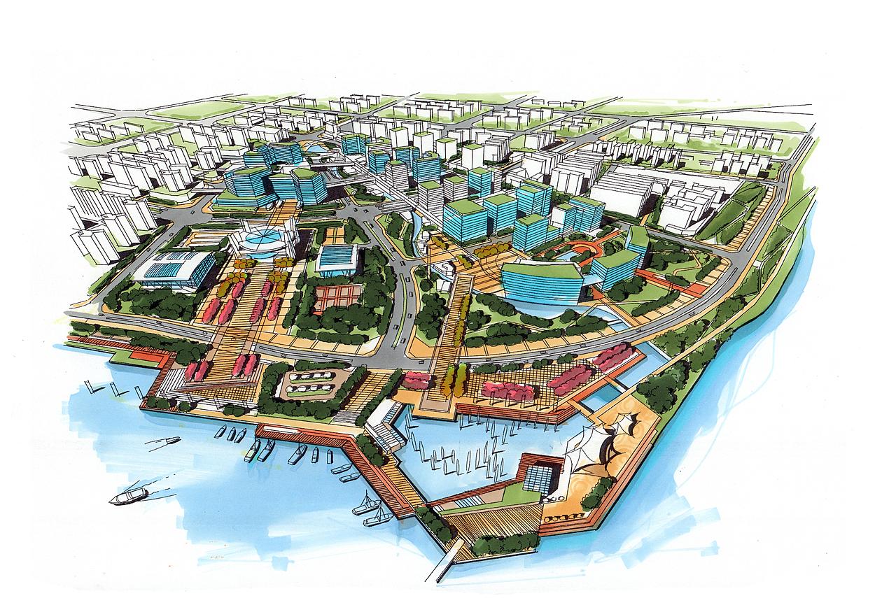 规划手绘步骤图上色合集(一)