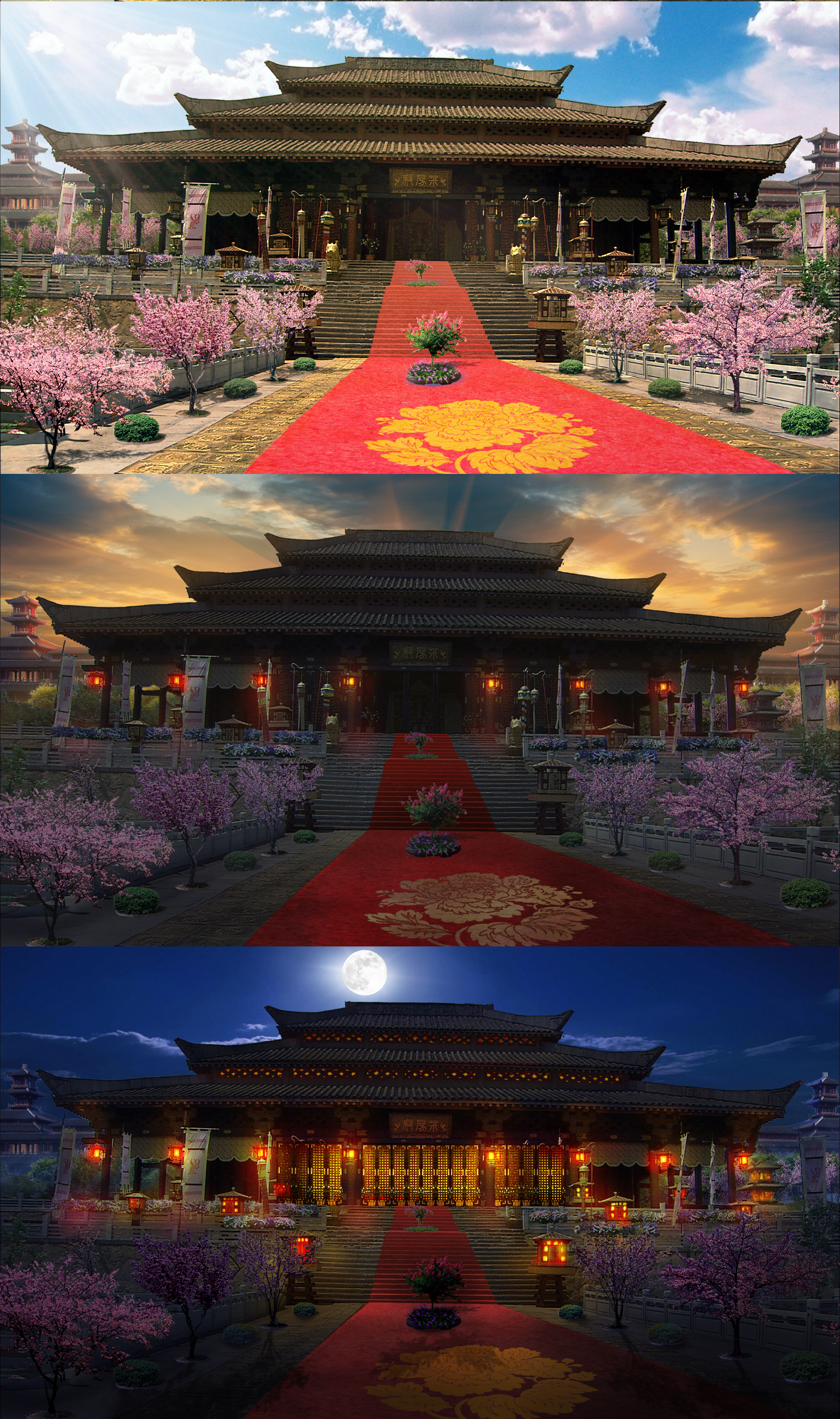 电视剧《卫子夫》场景合成