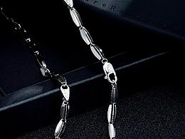 男士铂金项链拍摄