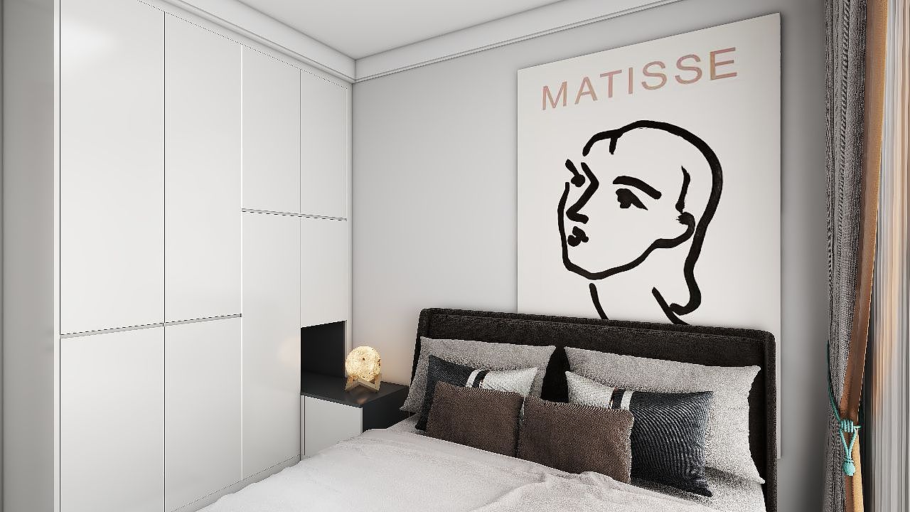 现代风格:黑白灰之家