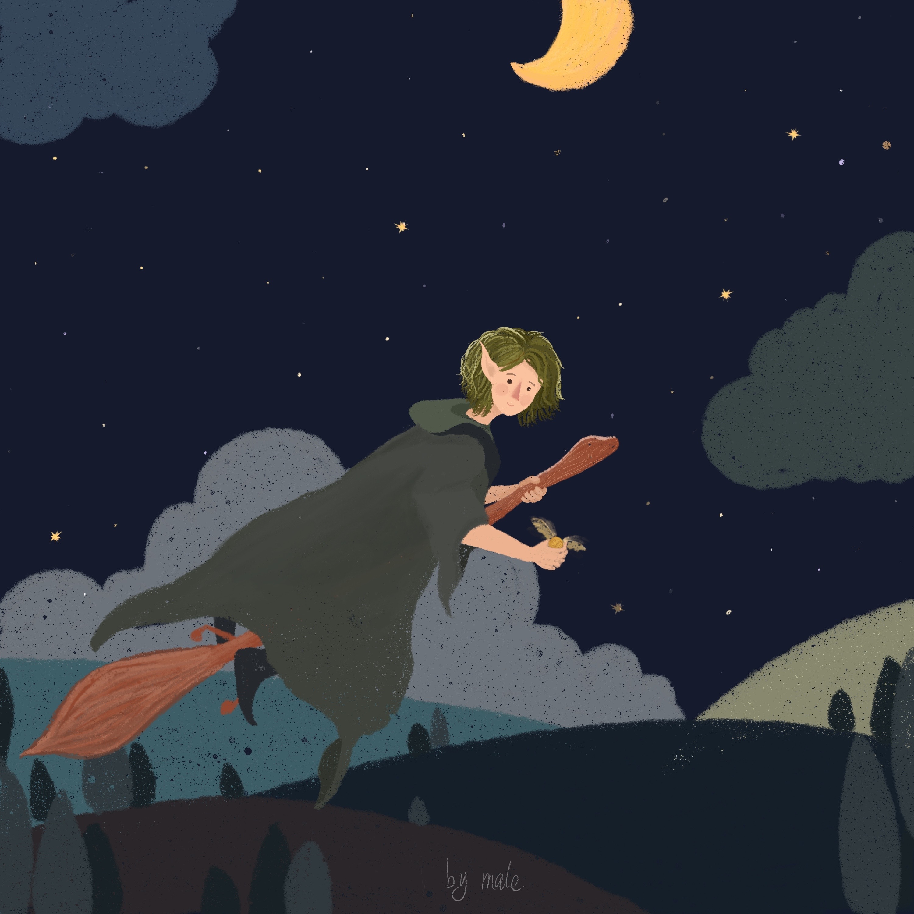 魔法世界系列|插画|儿童插画|xihaiyvonne - 原创作品 - 站酷 (zcool)