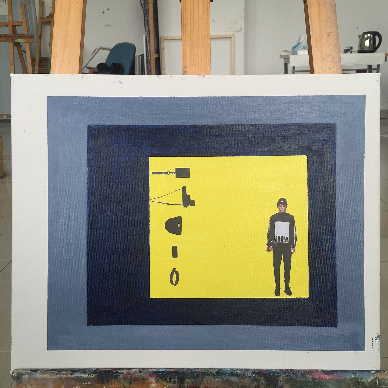 拼贴丙烯油画（图ZNTMxNDk2MTY=） - 绘画 - 站酷设计师贺荔枝原创素材 - 站酷ZCOOL