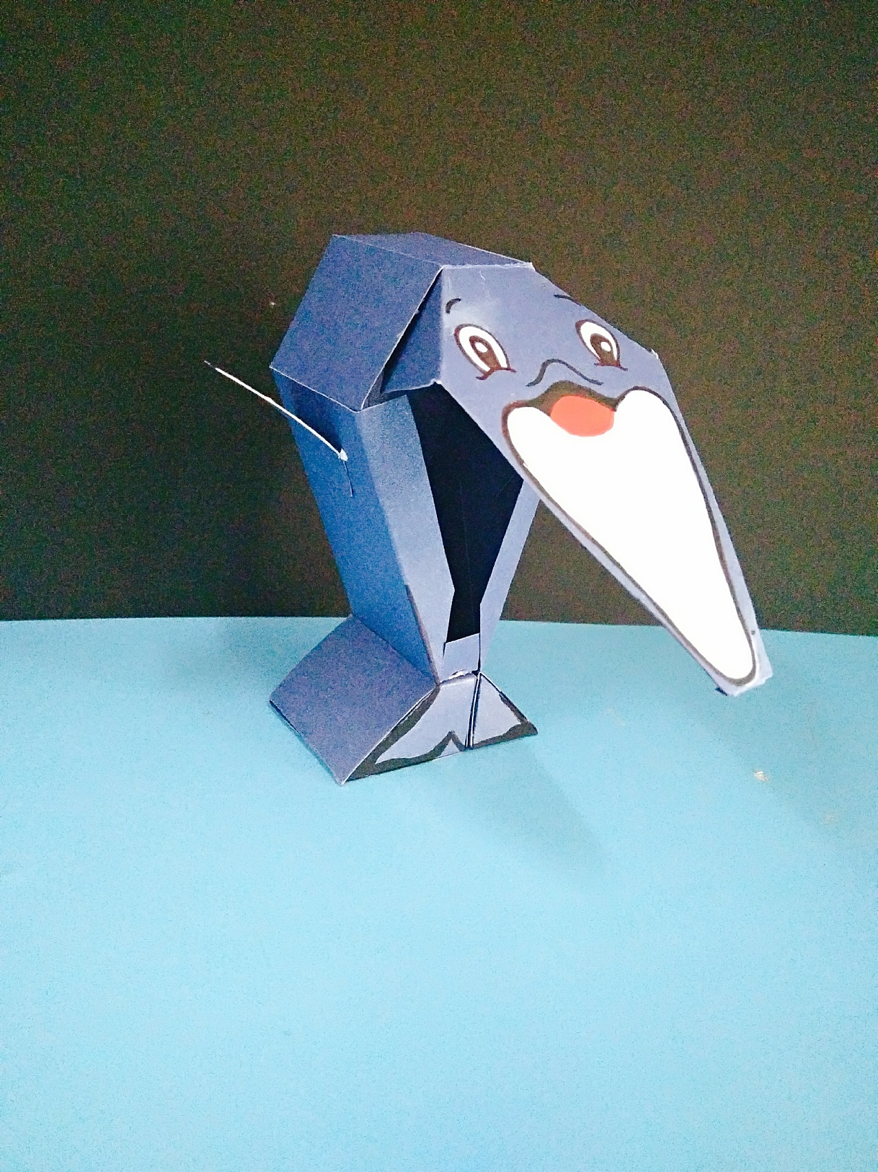 纸板镂空画幼儿园海豚图片
