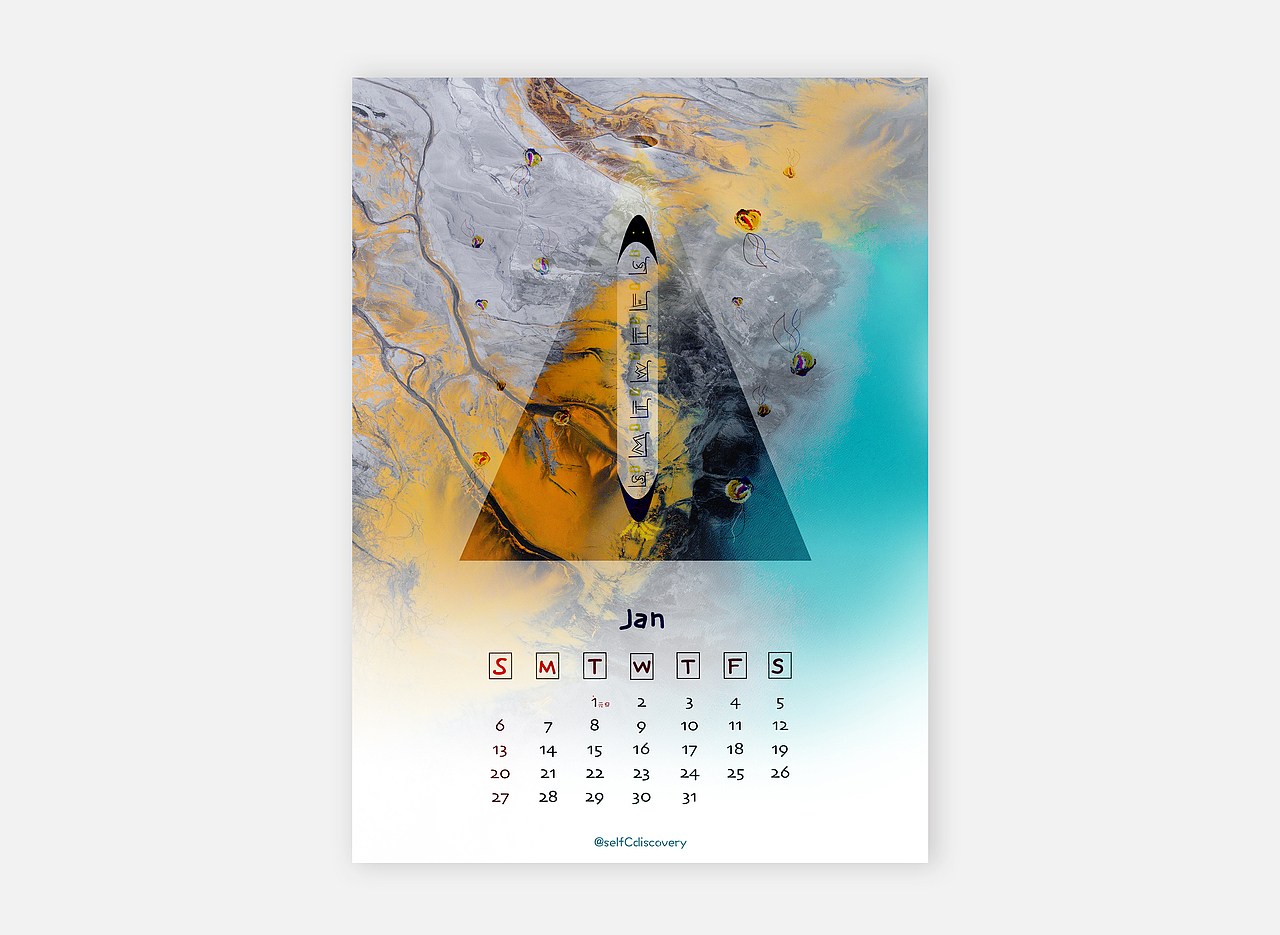 selfCdiscovery手稿日历