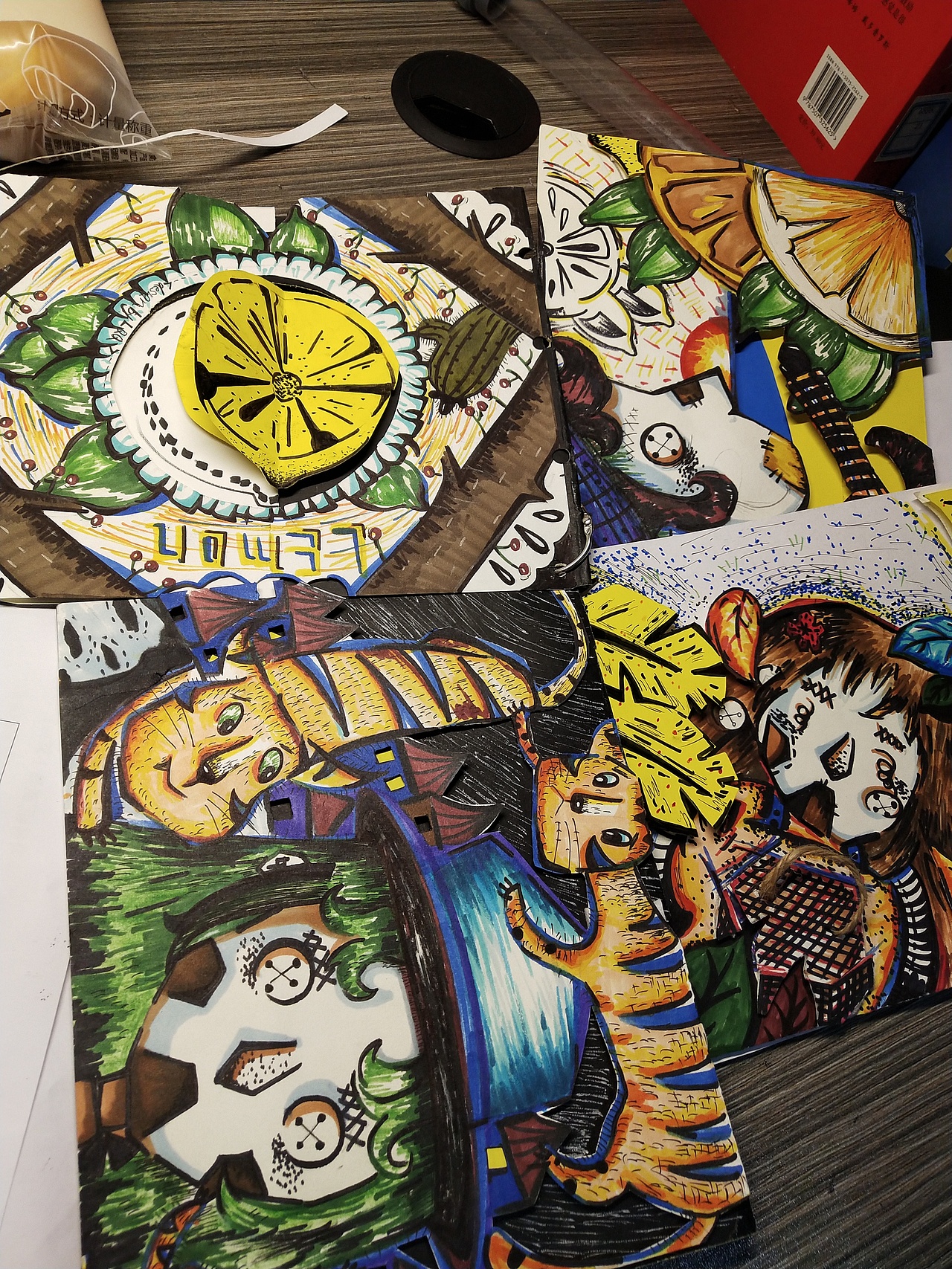 把心里的复杂画了出来,原创作品,不喜勿喷哈!