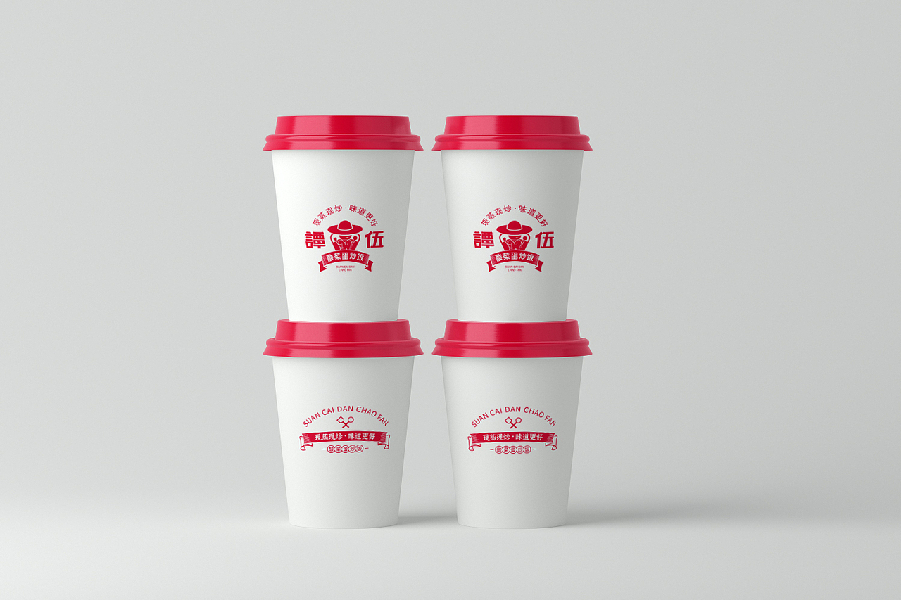 谭伍酸菜蛋炒饭 时尚小吃/全案/空间/武侠风/新中式（图ZMjYyMjQ0NDE2） - 酒店餐饮设计 - 站酷设计师桔子先森品牌设计原创素材 - 站酷ZCOOL