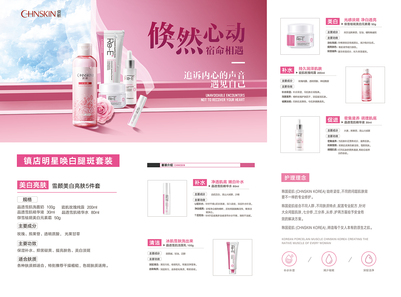 品牌三折页展示